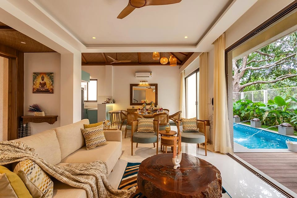 Interior design and styling, Casa Keval living room