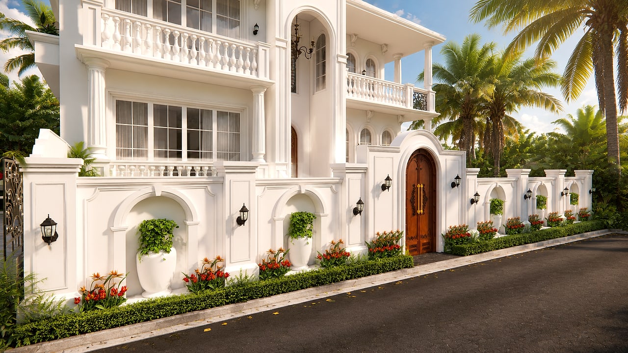 Private Residence, Nachinola, Goa. Spanish Colonial.