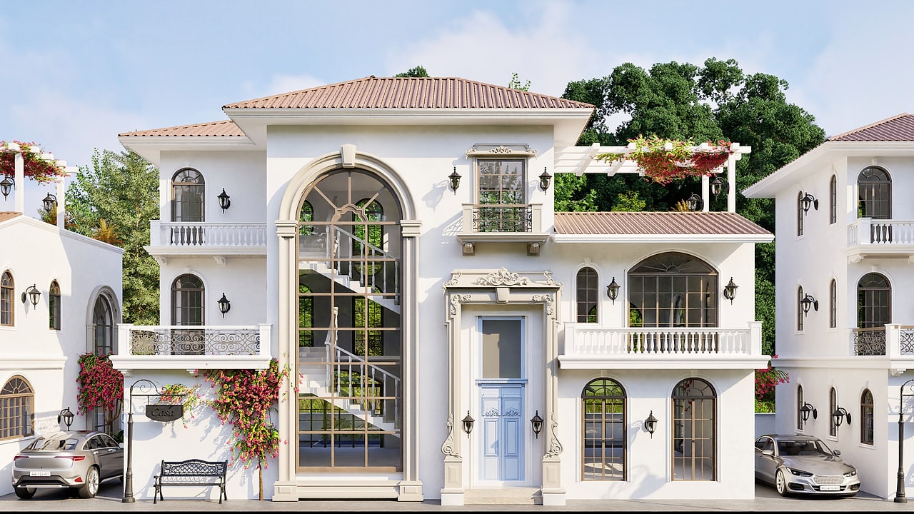 Private Residence, Salvador do Mundo, Goa. Indo-French style.